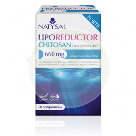 Chitosan Liporeductor 660Mg. 60 Comprimés Natysal