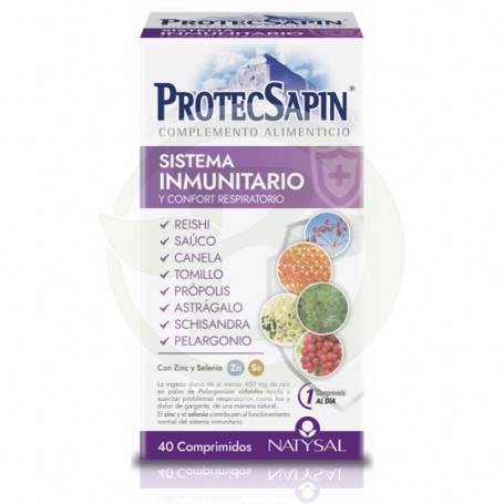 Protecsapin Système Immunitaire 40 Comprimés Natysal