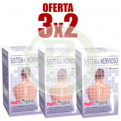 Pack 3x2 Système Nerveux 60 Gélules Nutriorgans