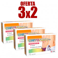 Chitofort Plus Pack 3x2 72 Gélules Tongil