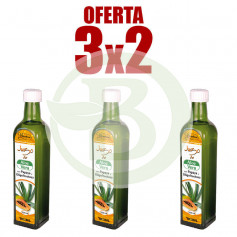 Pack 3x2 Jus d'Aloe Vera avec Papaye 500Ml. Tongil