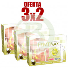 Pack 3x2 Hepatimax 20 Ampoules Nutriorgans