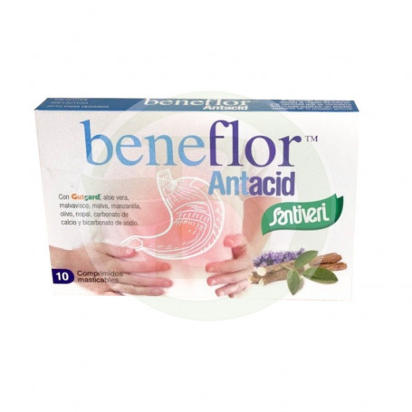 Beneflor Antiacide 10 Comprimés Santiveri