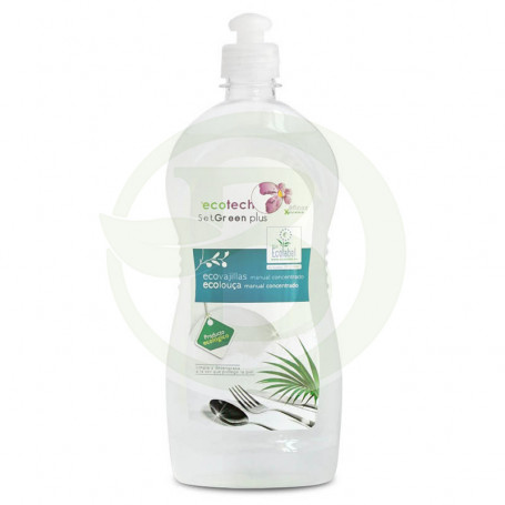 Lave-vaisselle manuel concentré Bio 750Ml. Ecotech