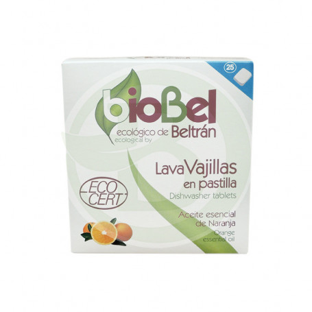 Tablettes pour lave-vaisselle Bio 25 Unités Biobel