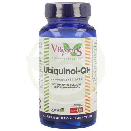 Ubiquinol Qh + Ve Sisorb 50 Perles Vbyotics