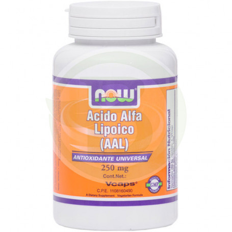 Acide Alpha Lipoïque 250Mg. 60 capsules maintenant