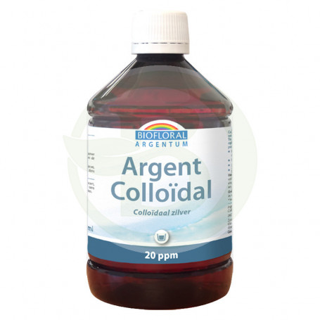 Bain de bouche à l'argent colloïdal 500Ml. Biofloral