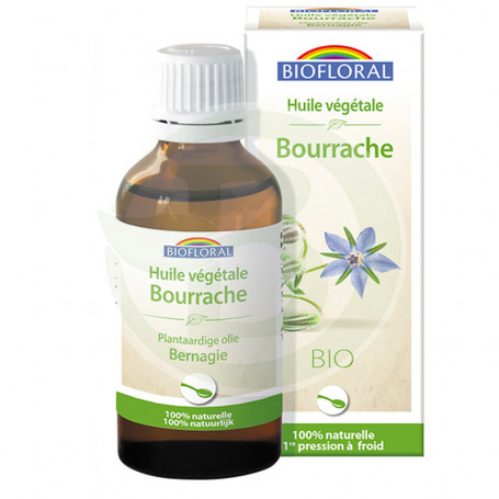 Huile de bourrache 50Ml. Biofloral