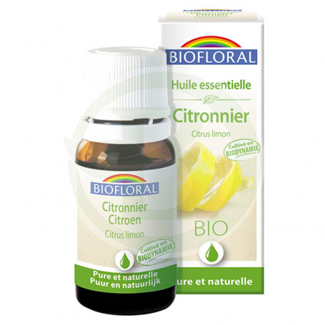 Huile Essentielle de Citron 10Ml. Biofloral