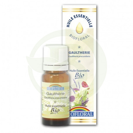 Huile essentielle de gaulthérie 10Ml. Biofloral