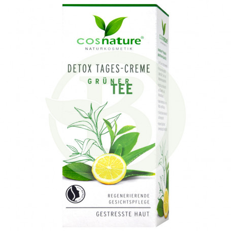 Crème de Jour Détox Thé Vert 50Ml. Cosnature