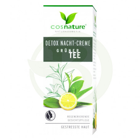 Crème de Nuit Détox Thé Vert 50Ml. Cosnature