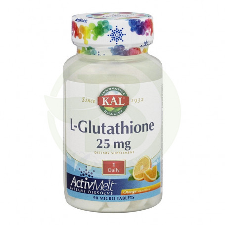 L-Glutathion 25Mg. 90 comprimés de Kal