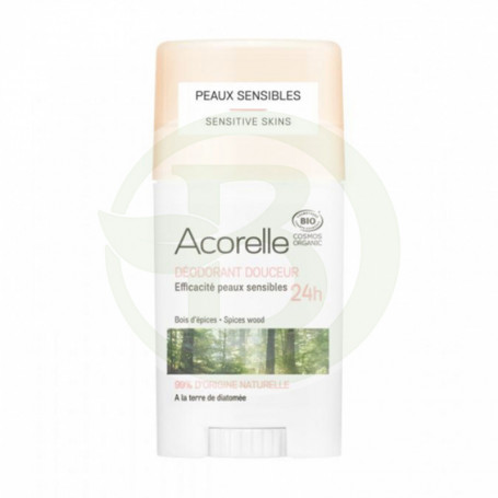 Déodorant Extra Doux Bois de Forêt 45Gr. Bâton Acorelle