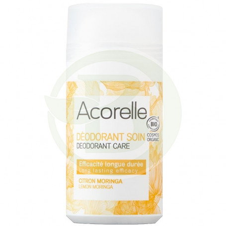 Déodorant Bio Citron et Baume Mandarine 40Gr. Bâton Acorelle