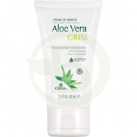 Crème pour les mains à l'Aloe Vera 80Ml. Grisi