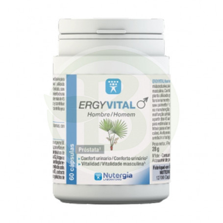 Ergyvital Homme 60 Gélules Nutergia