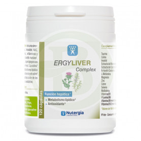 Complexe Ergyliver 120 Gélules Nutergia