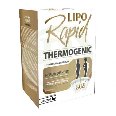 Liporapid Thermogénique 30 Gélules Dietmed