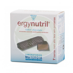 Barres de Chocolat Ergynutril 7x42Gr. Nutergia