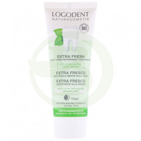 Dentifrice Extra Frais Menthe 75Ml. Logona