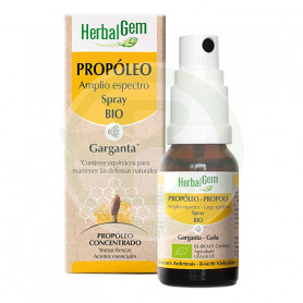 15 ml de propolis concentré. Gemme à base de plantes