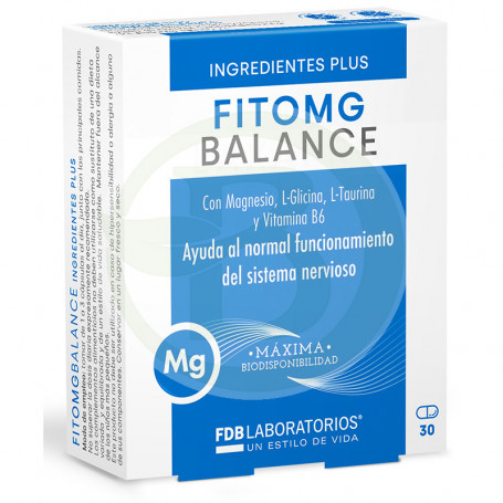 Fitomg Balance 30 Capsules Fdb Laboratorios