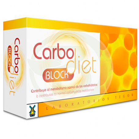 Carbodiet Block 60 Gélules Tegor