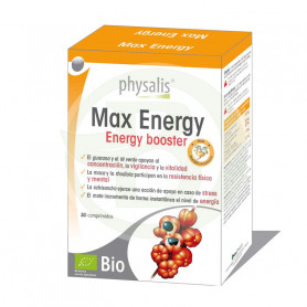 Max Energy 30 Comprimés Physalis