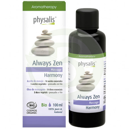 Huile de Massage Always Zen 100Ml. Physalis