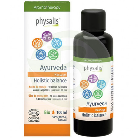 Huile de massage toujours ayurvédique 100 ml. Physalis