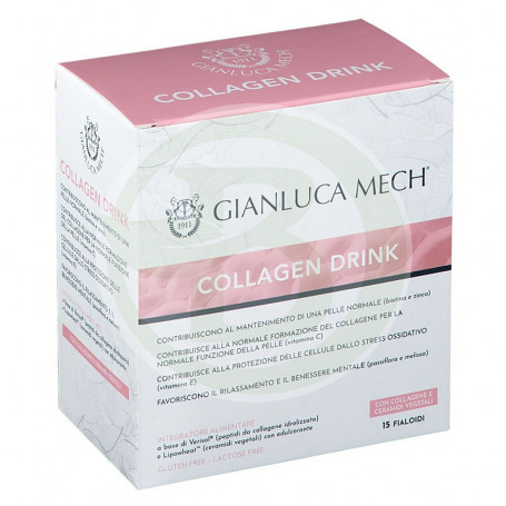 Boisson au collagène 15 ampoules Gianluca Mech