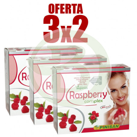 Pack 3x2 Complexe Framboise 60 Capsules Pinisan