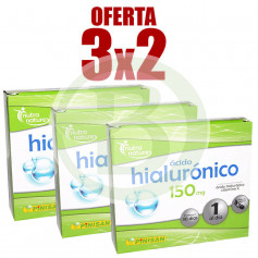 Pack 3x2 Ácido Hialurónico 30 Cápsulas Pinisan