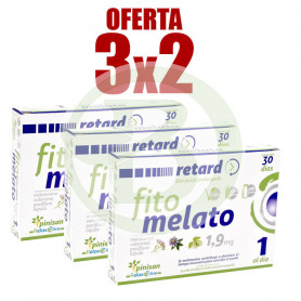 Pack 3x2 Phyto Melato Retard 30 Gélules Pinisan