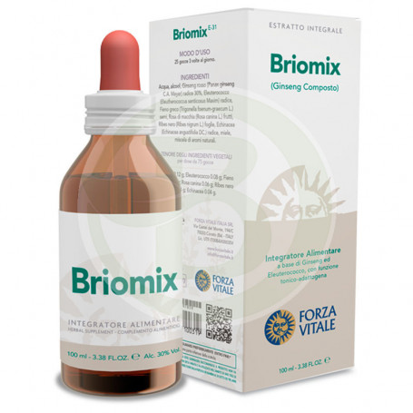 Ginseng Composto (Briomix) 100Ml. Forza Vitale