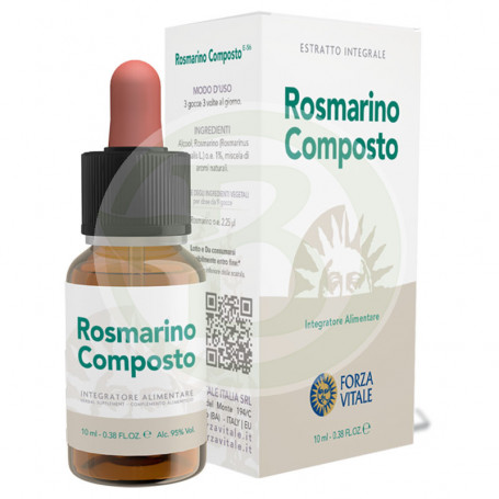 Rosmarino Composto 10Ml. (Cobre-Oro-Plata) Forza Vitale