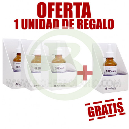 Pack 3x2 Drenaje 50Ml. Herbora