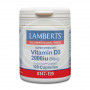 Vitamine D 2000Ii 50Μg. 120 Capsules Lambert