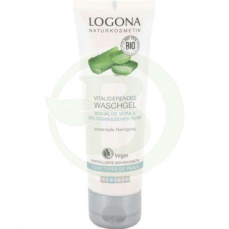 Gel nettoyant en profondeur Aloe Vera 100Ml. Logona