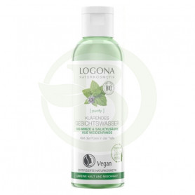 Tonique à la menthe et à l'acide hyaluronique 125Ml. Logona