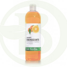 Shampooing Énergisant Orange et Mandarine 500Ml. Tot Herba