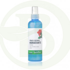 Tonique hydratant pour la peau de roses 200Ml. Tot Herba