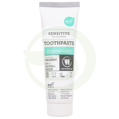 Dentifrice Menthe Forte 75Ml. Urtekram