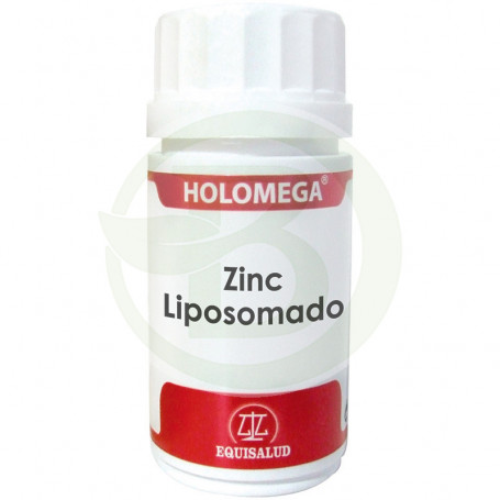 Holomega Zinc Liposome 50 Gélules Equisalud