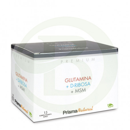 Glutamine, Ribose et Msm 15 Sticks Prisma Premium