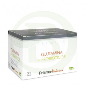 Glutamine avec Probiotiques 30 Sticks Prisma Premium