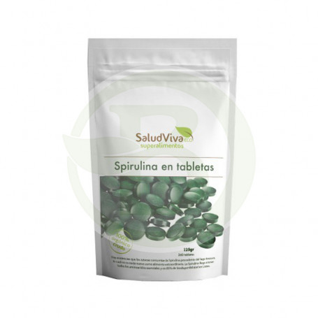 Spiruline en Comprimés 125Gr. Santé vivante