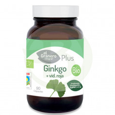 Ginkgo + Vigne Rouge BIO 90 Gélules El Granero